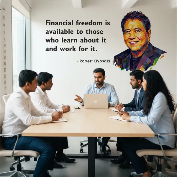 StickMe_Robert_Kiyosaki_Financial_Freedom_Motivational_Office_Entrepreneur_Inspiration_Wall_Sticker_|_Premium_Large_-_120_cm_X_60_cm