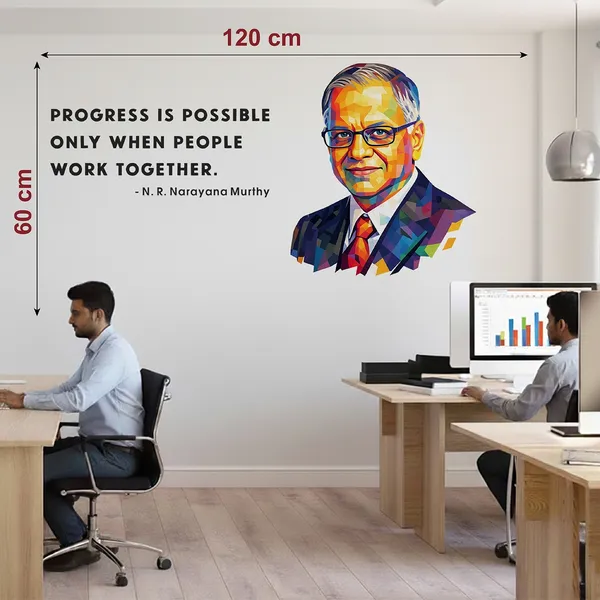 StickMe_N._R._Narayana_Murthy_Quote_Motivational_Office_Teamwork_Inspirational_Wall_Sticker_|_Premium_Large_-_120_cm_X_60_cm