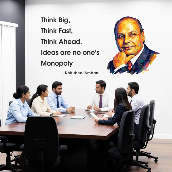 StickMe_Dhirubhai_Ambani_Think_Big_Motivational_Office_Inspirational_Entrepreneur_Wall_Sticker_|_Premium_Large_-_120_cm_X_60_cm