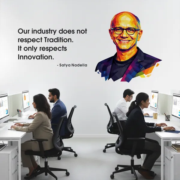 StickMe_Satya_Nadella_Innovation_Motivational_Office_Inspirational_Leadership_Wall_Sticker_|_Premium_Large_-_120_cm_X_60_cm
