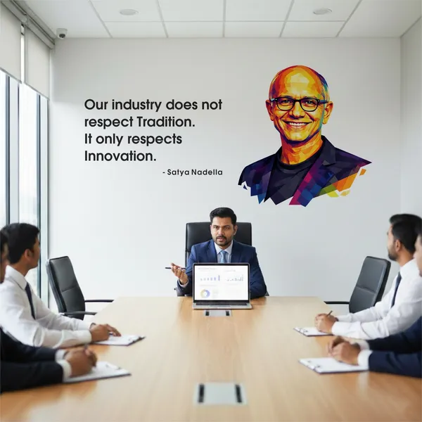 StickMe_Satya_Nadella_Innovation_Motivational_Office_Inspirational_Leadership_Wall_Sticker_|_Premium_Large_-_120_cm_X_60_cm