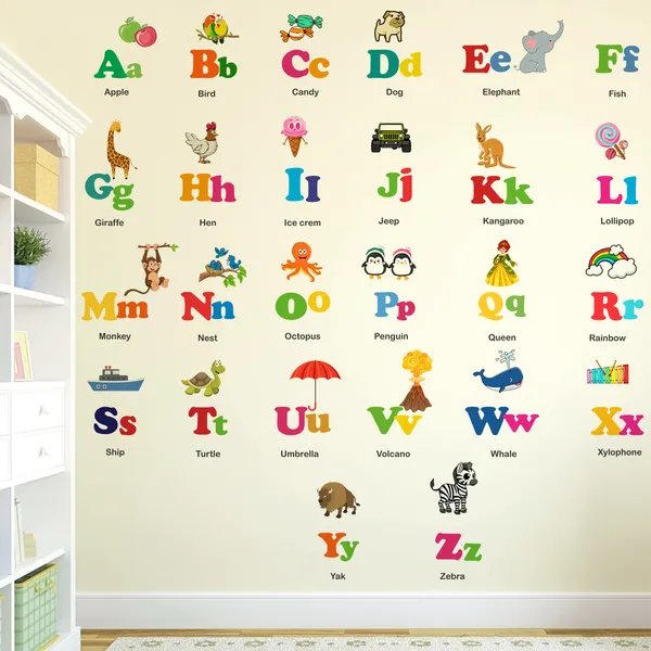 Alphabets_Learning_Education_Wall_Sticker_School_Nursery_Preschool_Kindergarten_Wall_Decor