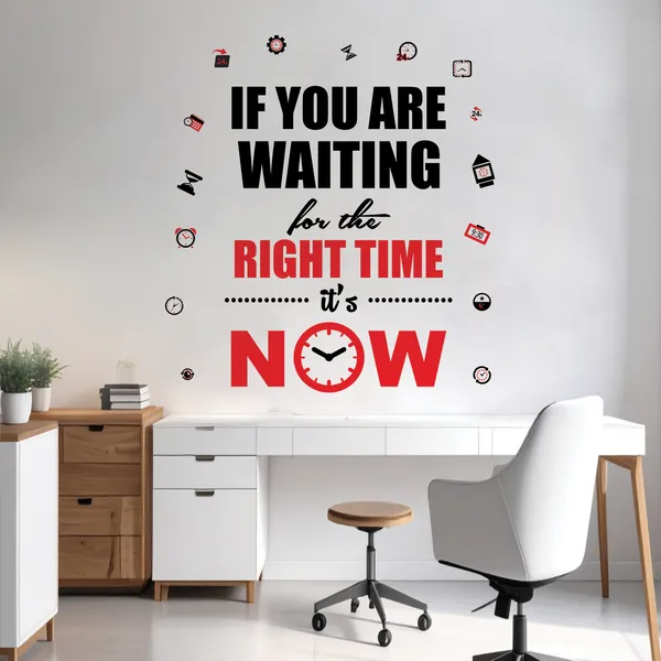 The_Right_Time_Is_Now_Office_Inspirational_Motivational_Quotes_Wall_Sticker
