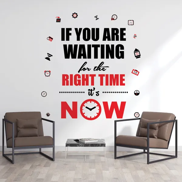 The_Right_Time_Is_Now_Office_Inspirational_Motivational_Quotes_Wall_Sticker