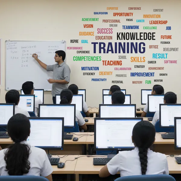 Training_Knowledge_Gain_Office_Inspirational_Motivational_Wall_Sticker