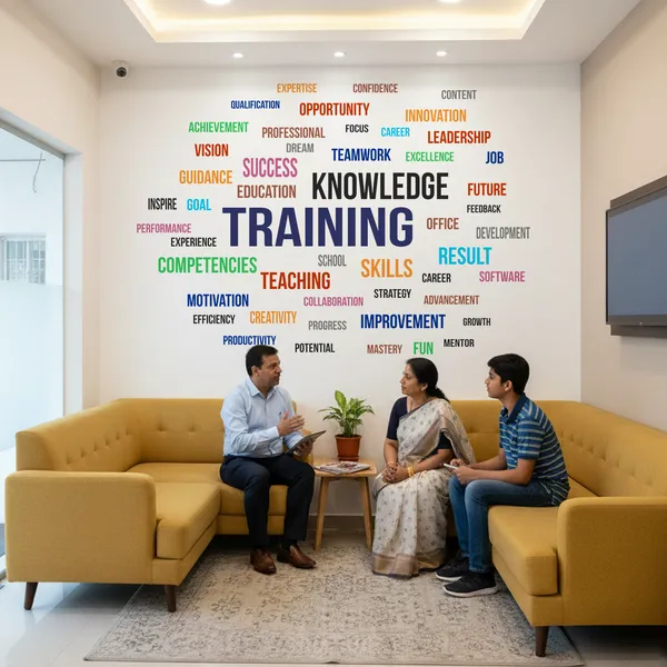 Training_Knowledge_Gain_Office_Inspirational_Motivational_Wall_Sticker