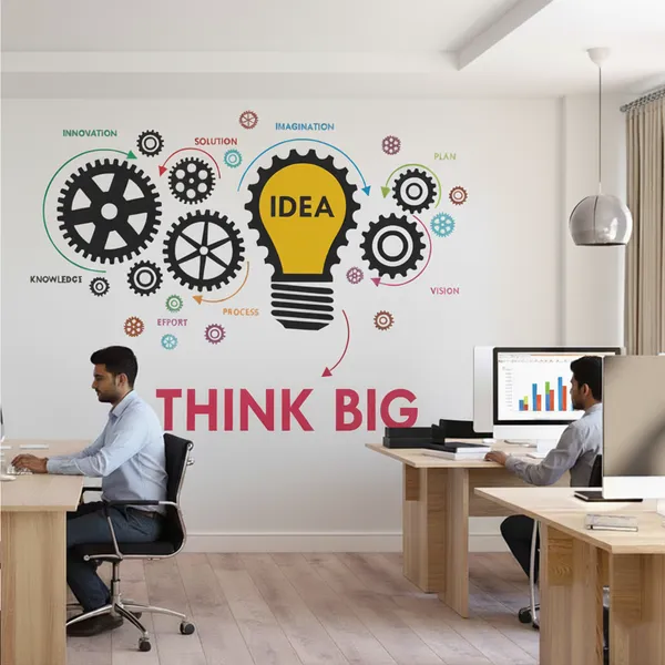 Think_Big_Idea_Colorful_Office_Inspirational_Motivational_Wall_Sticker