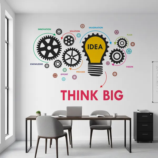 Think_Big_Idea_Colorful_Office_Inspirational_Motivational_Wall_Sticker