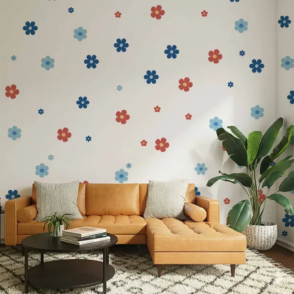 Pastel_Flower_Wall_Stickers_for_Kids_Room_|_Removable_Daisy_Wall_Decals_for_Nursery,_Baby_Room_&_Girls_Bedroom_Decor