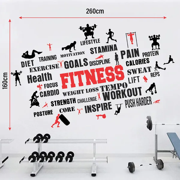 Gym_Bodybuilding_Word_Cloud_Wall_Sticker_Motivational_Workout_Decor