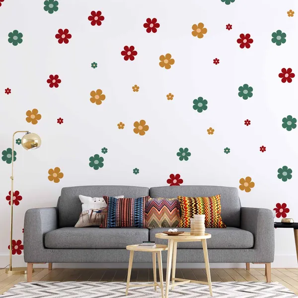 Pastel_Flower_Wall_Stickers_for_Kids_Room_|_Removable_Daisy_Wall_Decals_for_Nursery,_Baby_Room_&_Girls_Bedroom_Decor