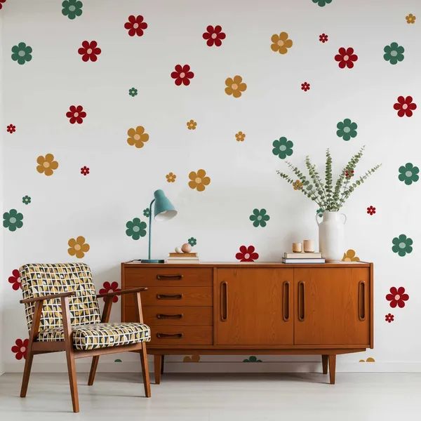 Pastel_Flower_Wall_Stickers_for_Kids_Room_|_Removable_Daisy_Wall_Decals_for_Nursery,_Baby_Room_&_Girls_Bedroom_Decor