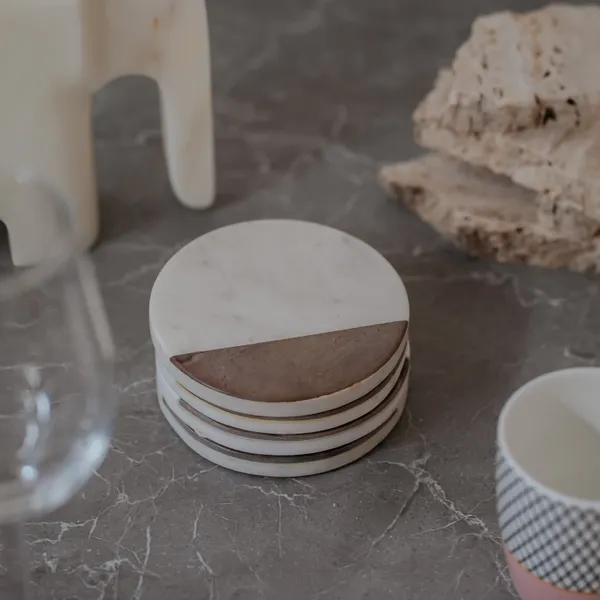 Pack_Of_4_White_Dish_Italian_Side_Inlay_Coaster_For_Kitchen