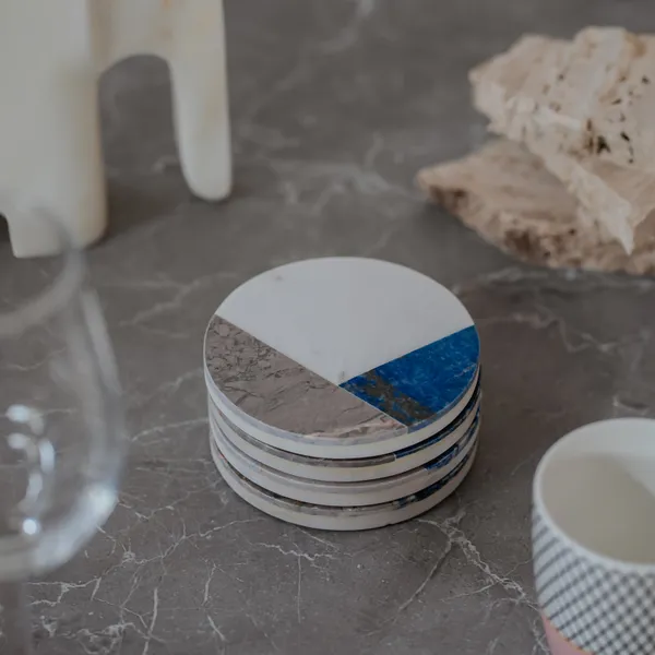 Pack_Of_4_White_Lapis_Italian_Marble_Mosaic_Coaster_For_Kitchen