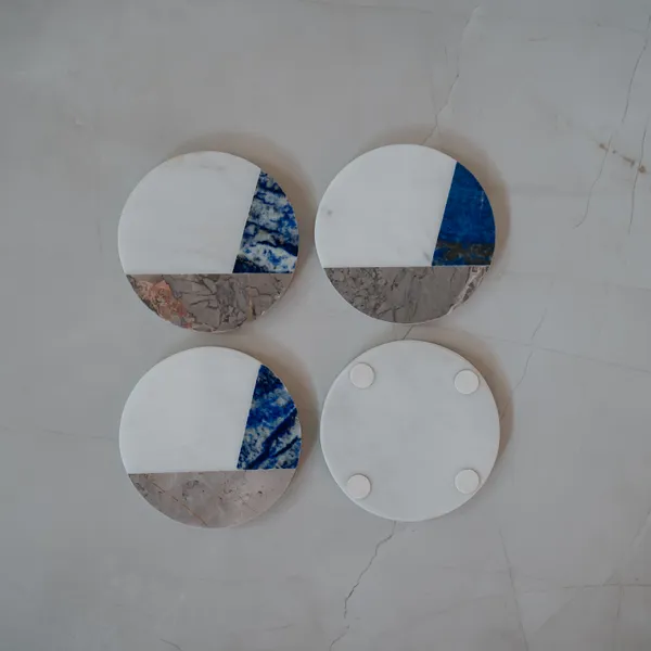 Pack_Of_4_White_Lapis_Italian_Marble_Mosaic_Coaster_For_Kitchen
