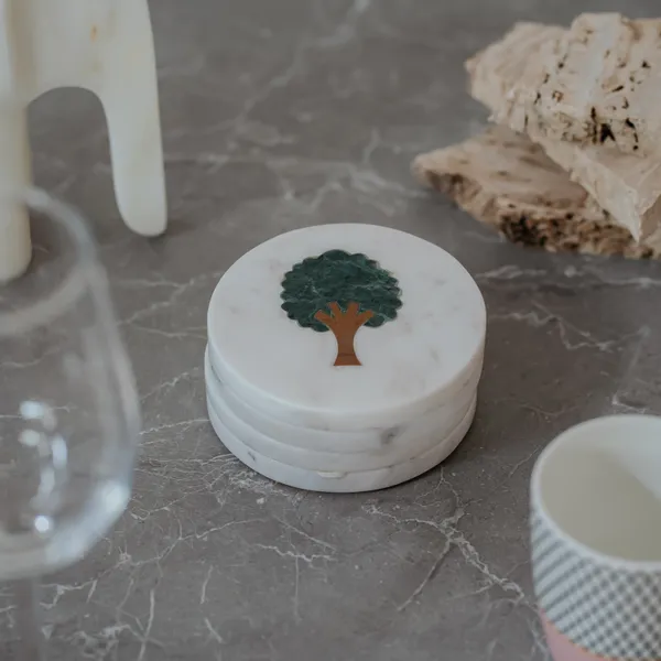 Pack_Of_4_White_Sac_Peepal_Tree_Inlay_Coaster_For_Kitchen