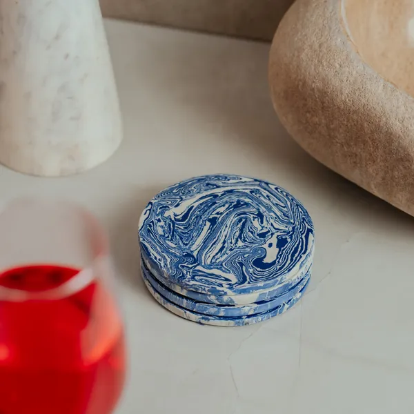 Pack_Of_4_Blue_Synthetic_Polished_Coaster_For_Kitchen