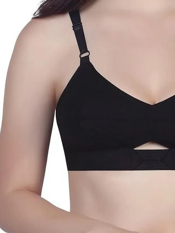 Black_Cotton_Low_Back_Bra_For_Women