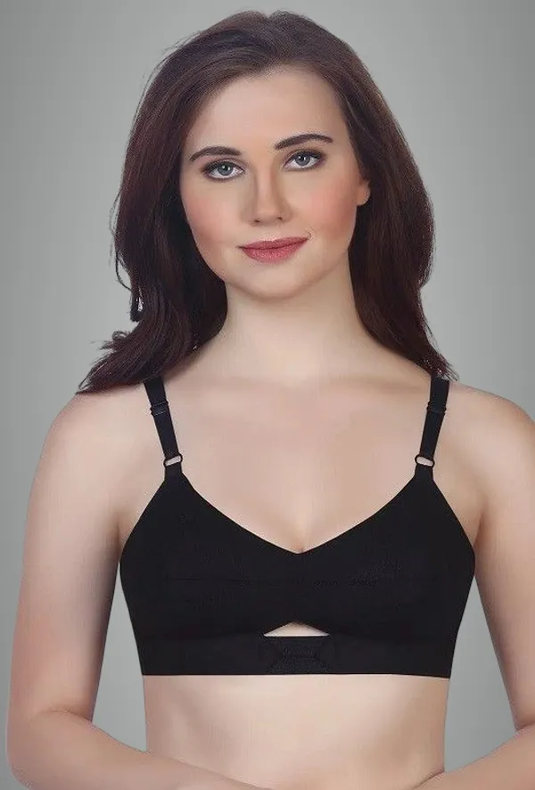 Black_Cotton_Low_Back_Bra_For_Women