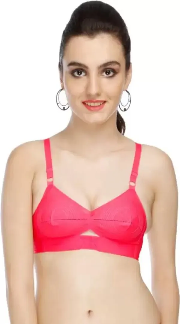 Winsome_Women_Full_Coverage_Non_Padded_Bra_(Hot_Pink)