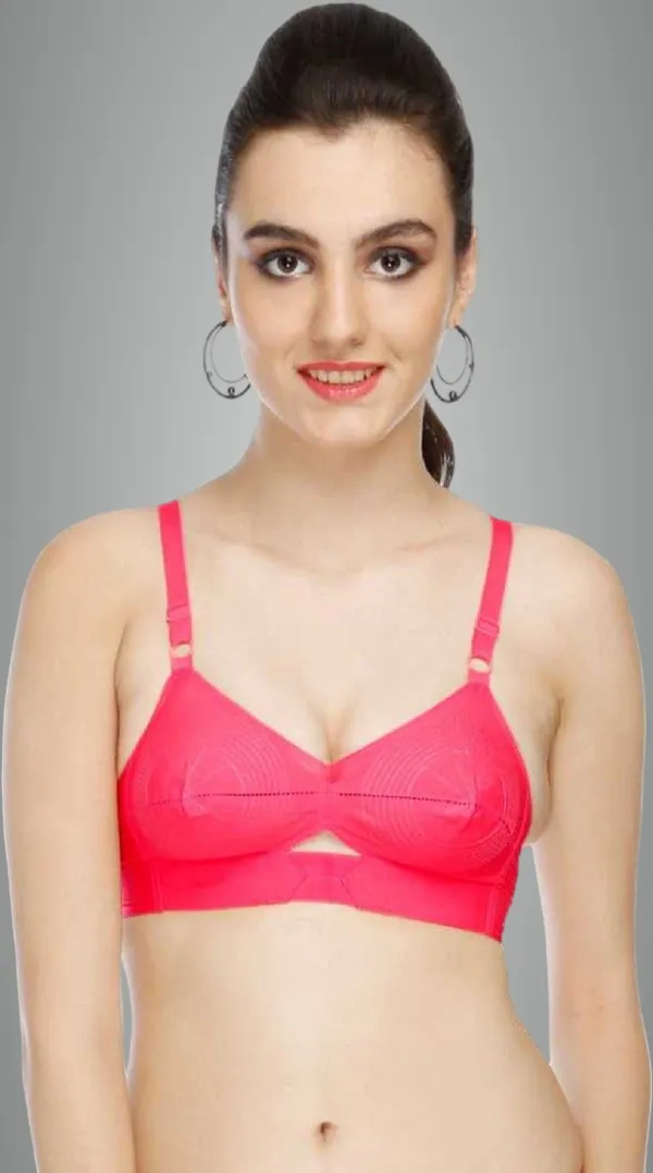 Pink_Cotton_Low_Back_Bra_For_Women