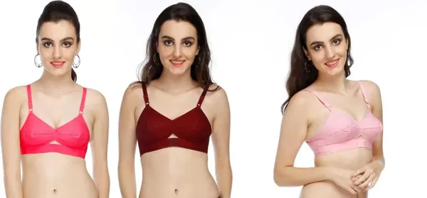 Multicolor_Cotton_Regular_Bra_For_Women_(Pack_of_3_)