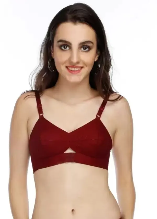 Winsome_Women_Full_Coverage_Non_Padded_Bra_(Maroon)