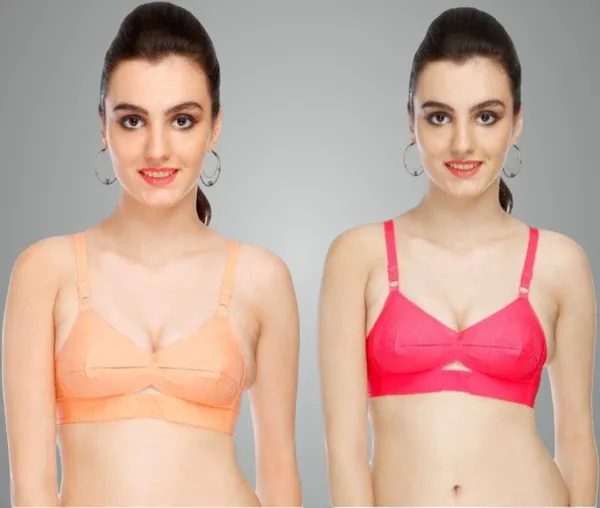 Multicolor_Cotton_Regular_Bra_For_Women_(Pack_of_2_)