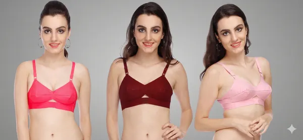 Multicolor_Cotton_Regular_Bra_For_Women_(Pack_of_3_)