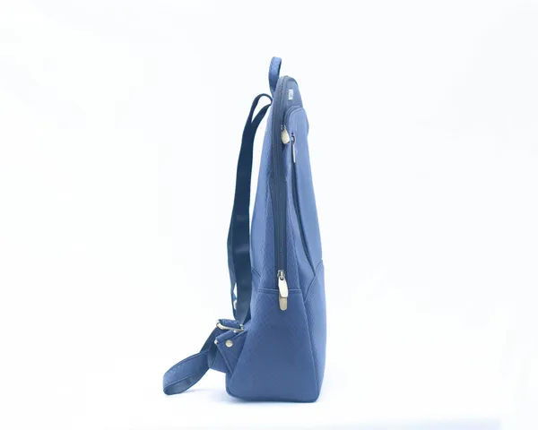 Spuni_Veya_Blue_Diamond_Textured_Leather_Laptop_Backpack_for_Men_&_Women_|_15.6_inch_Padded