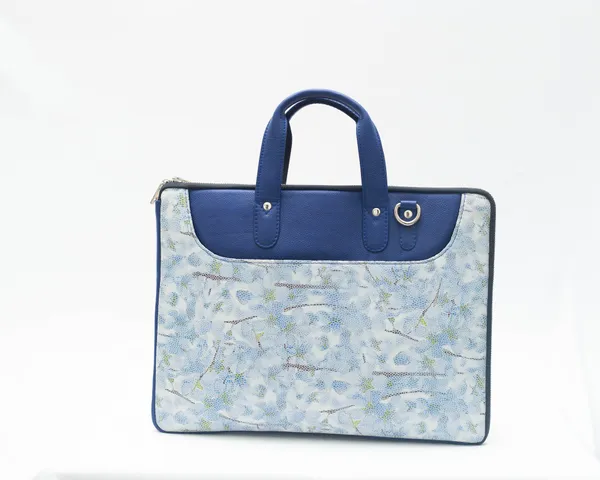 Vela_Glacier_Premium_&_Elegant_Mosaic_Blue_combination_Leather_Laptop_Sleeve_Bag_|_Business_Sleeve