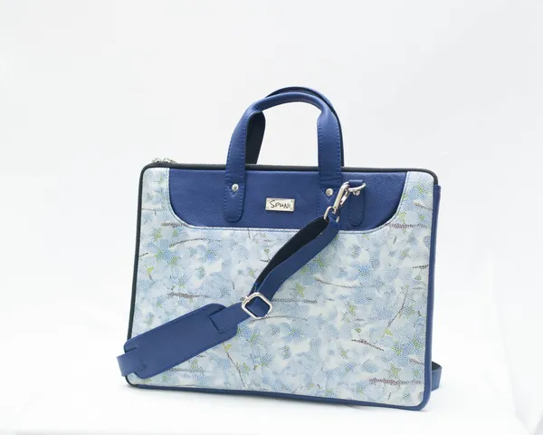 Vela_Glacier_Premium_&_Elegant_Mosaic_Blue_combination_Leather_Laptop_Sleeve_Bag_|_Business_Sleeve
