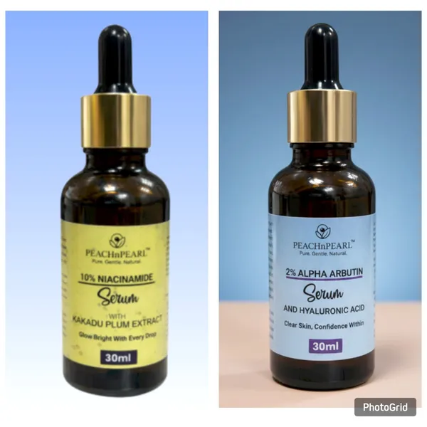 2%_Alpha_Arbutin_Serum_With_Hyaluronic_Acid_&_10%_Niacinamide_Serum_With_Kakadu_Plum_Extract_Face_Serum_(Pack_of_2)