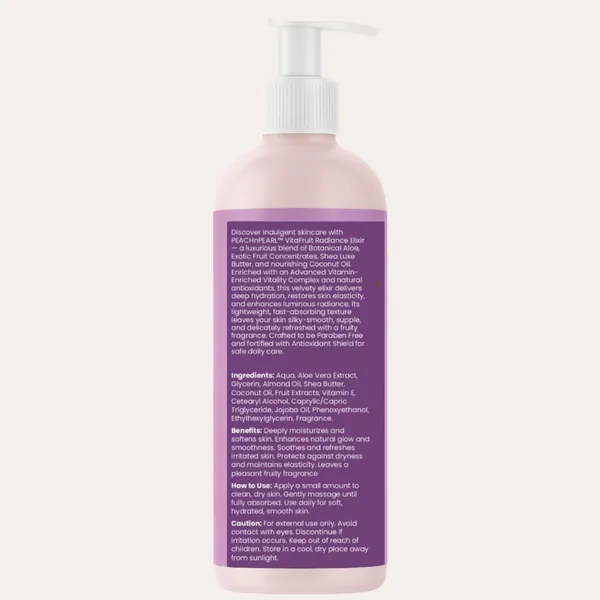 VitaFruit_Radiance_Elixir_Body_Lotion,_300ml,_Paraben_Free,_with_Botanical_Aloe,_Exotic_Fruit_Concentrates,_Shea_Butter_&_Coconut_Oil,_Vitamin-Enriched,_for_All_Skin_Types