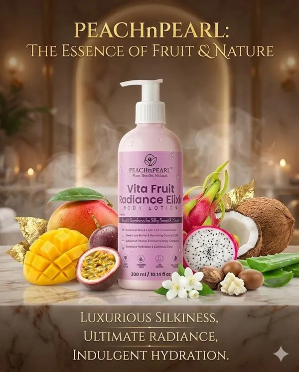 VitaFruit_Radiance_Elixir_Body_Lotion,_300ml,_Paraben_Free,_with_Botanical_Aloe,_Exotic_Fruit_Concentrates,_Shea_Butter_&_Coconut_Oil,_Vitamin-Enriched,_for_All_Skin_Types