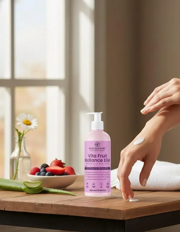 VitaFruit_Radiance_Elixir_Body_Lotion,_300ml,_Paraben_Free,_with_Botanical_Aloe,_Exotic_Fruit_Concentrates,_Shea_Butter_&_Coconut_Oil,_Vitamin-Enriched,_for_All_Skin_Types