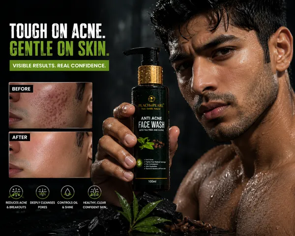 PEACHnPEARL_Anti_Acne_Face_Wash_for_Men_with_Tea_Tree_&_Clove_–_100_ml