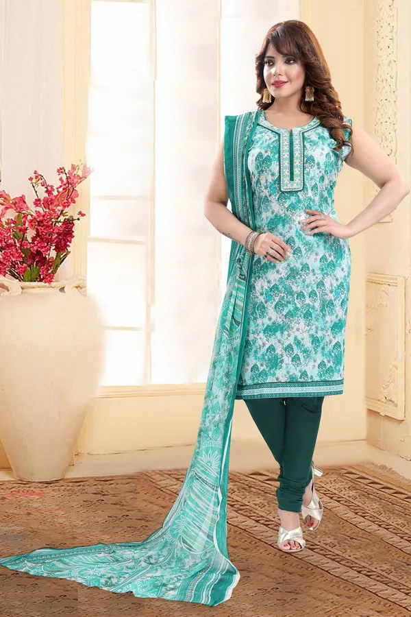 Rama_Cotton_Print_Kurta,_Pant_&_Dupatta_Set_For_Women_&_Girls
