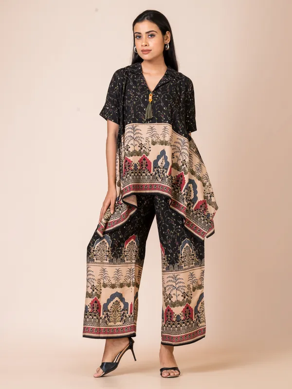 Black_Cotton_Printed_Co-Ord_Set_For_Women
