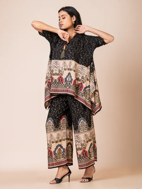 Black_Cotton_Printed_Co-Ord_Set_For_Women