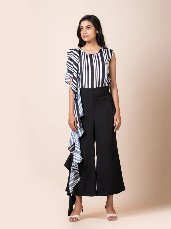 Black_Satin_Printed_Co-Ord_Set_For_Women