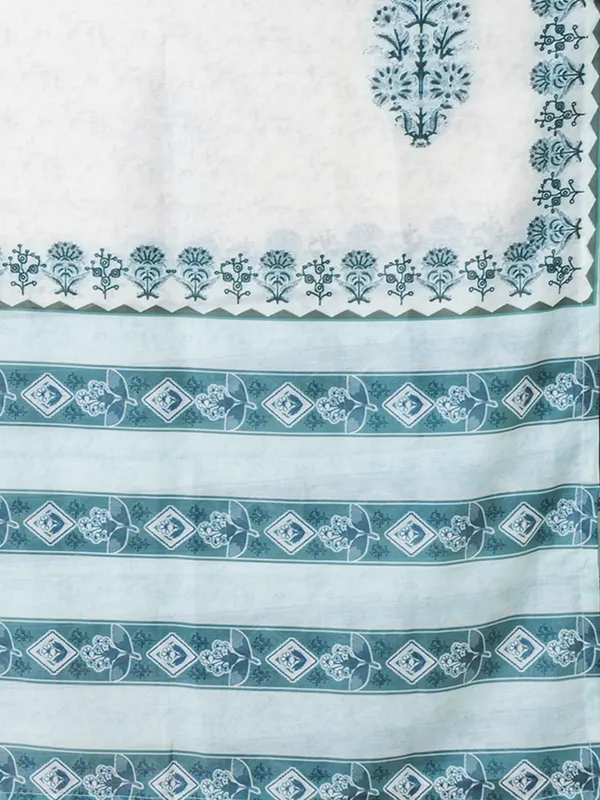 Blue_Muslin_Printed_Kurta_Set_For_Women