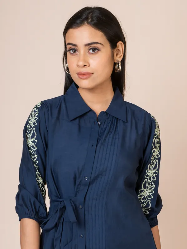 Blue_Silk_Embroidered_Co-Ord_Set_For_Women