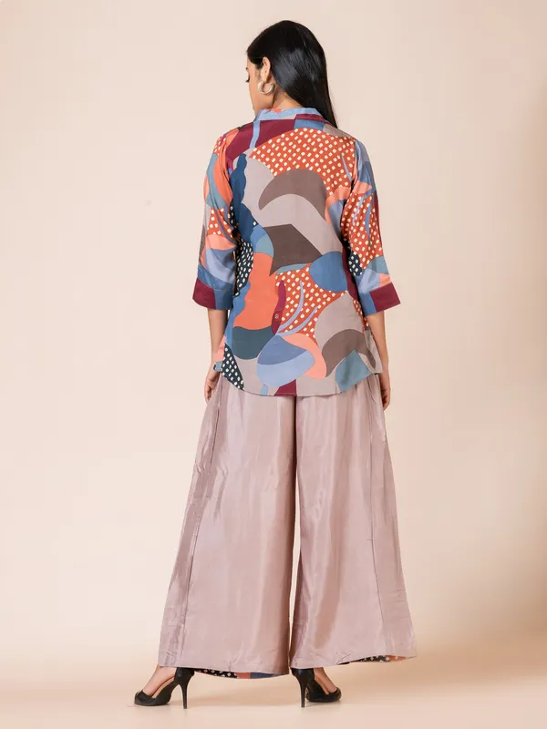 Multicolour_Muslin_Printed_Co-Ord_Set_For_Women