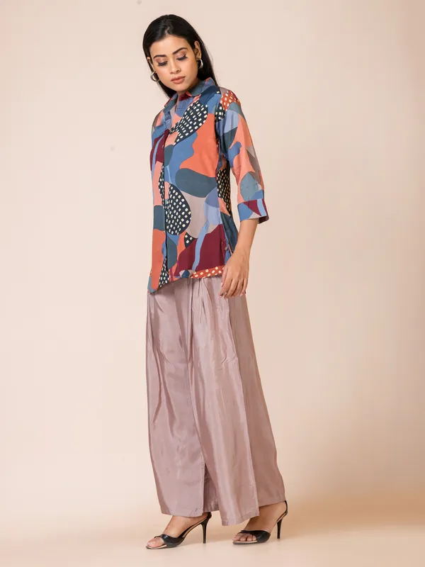 Multicolour_Muslin_Printed_Co-Ord_Set_For_Women