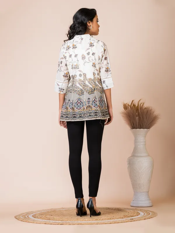 Off-White_Cotton_Printed_Top_For_Women