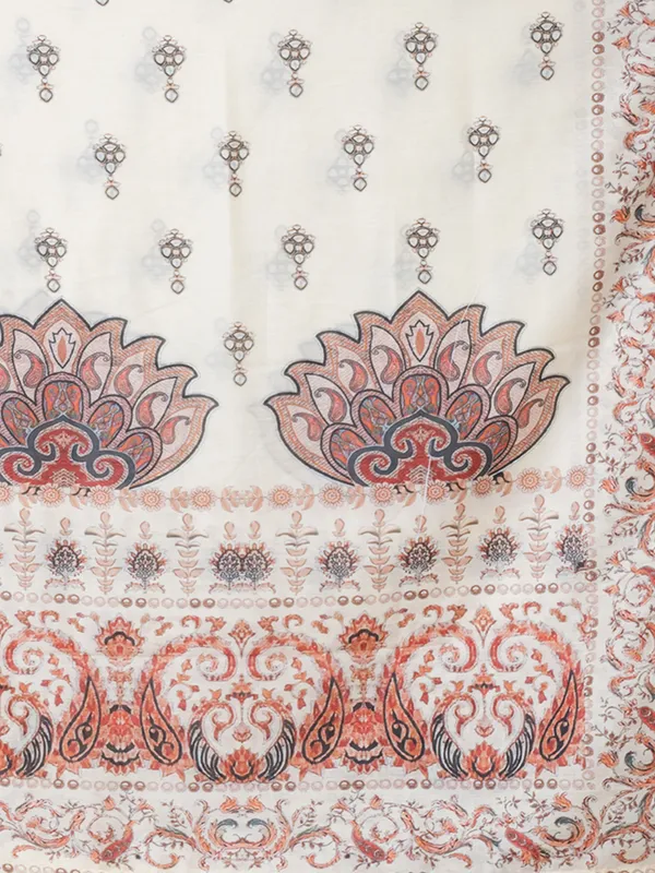 Off-White_Muslin_Printed_Kurta_Set_For_Women