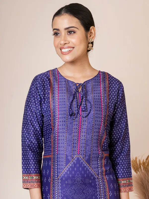 Purple_Muslin_Printed_Kurta_Set_For_Women