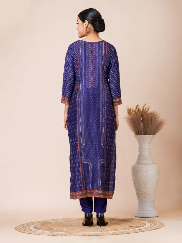 Purple_Muslin_Printed_Kurta_Set_For_Women