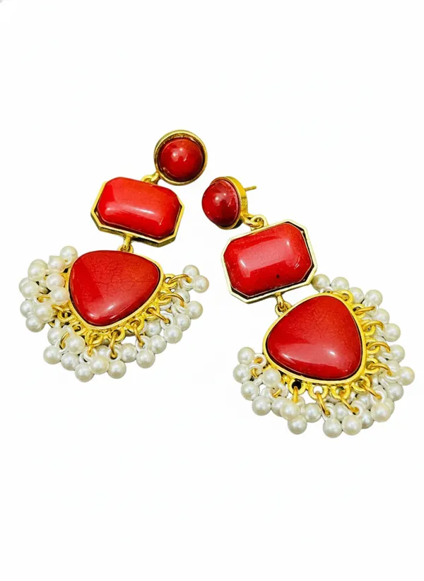 Red_Emerald_Royal_Earrings_For_Women